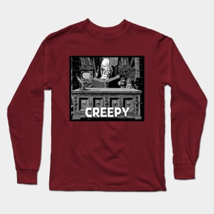 Uncle Creepy B&W Long Sleeve T-Shirt